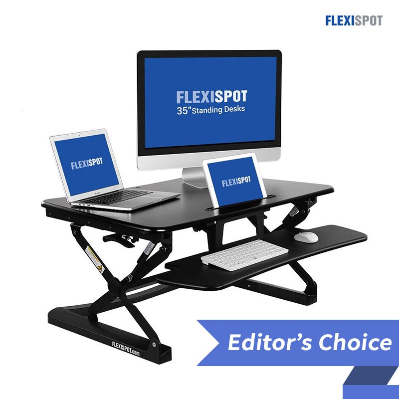 Best Adjustable Standing Desk Converters for Dual Monitors