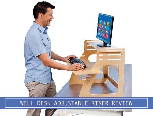Well Desk Adjustable Standing Desk Riser Review